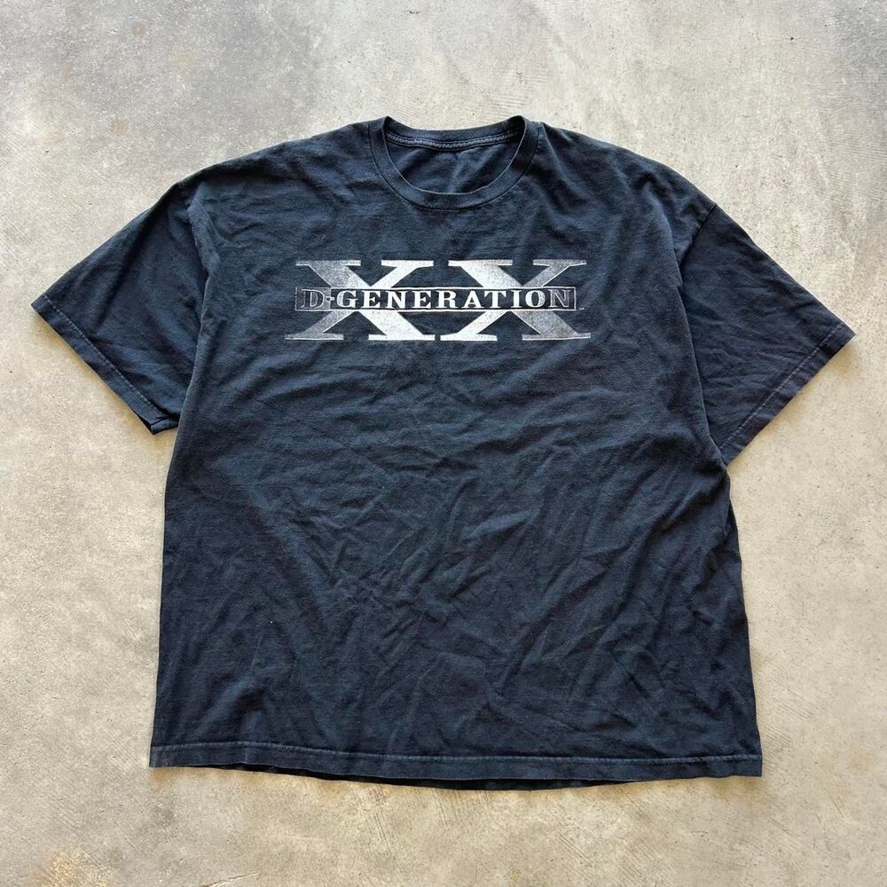 Unbranded Men's Black and Grey T-shirt